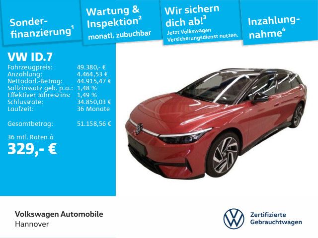 Volkswagen ID.7 Tourer Pro S Navi AHK LED ACC PDC SHZ WP HU