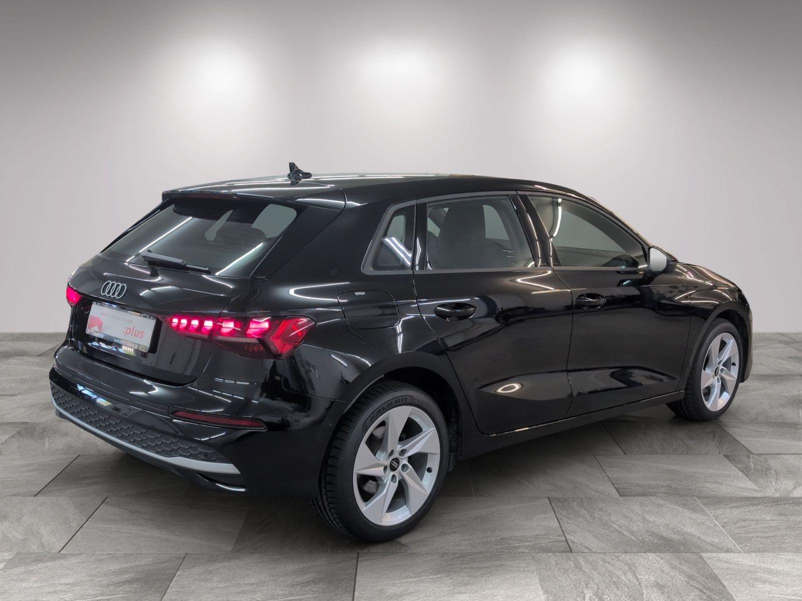Audi A3 Sportback Advanced TDI S-tr/LED/Nav+/10.30Gar, миниатюра 3