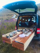 Volkswagen VW Caddy Maxi Erdgas Benzin 171.000km Ecofuel - Volkswagen Caddy Maxi: Ecofuel