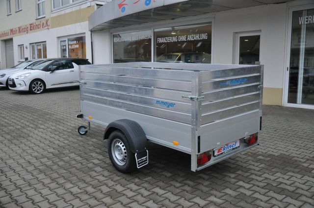 WM Meyer Anhänger Tieflader 1300kg mit Aufbau - Autohaus Main