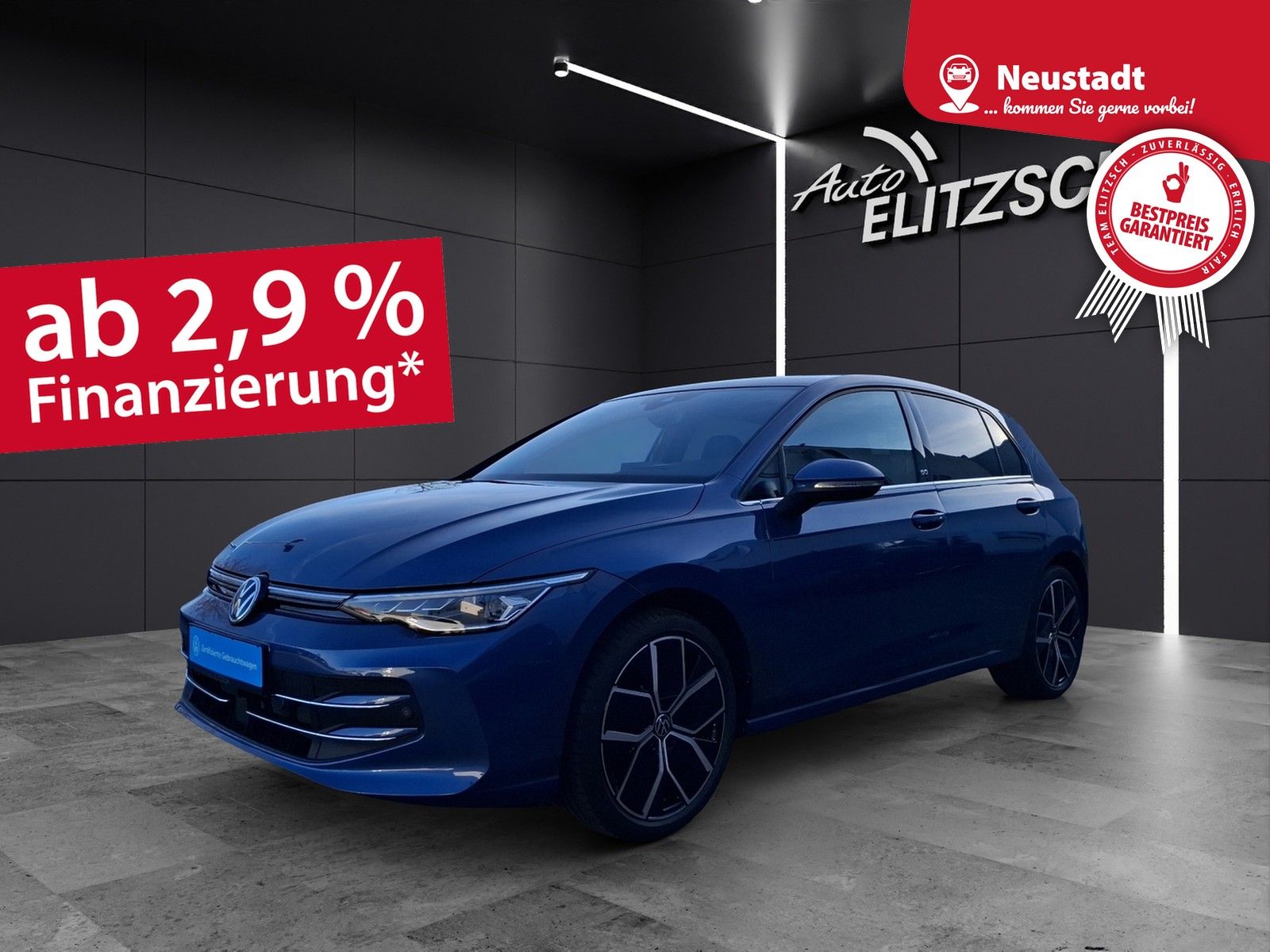 Fahrzeugabbildung Volkswagen Golf VIII eTSI Edition-50 DSG LEDplus AHK Navi P
