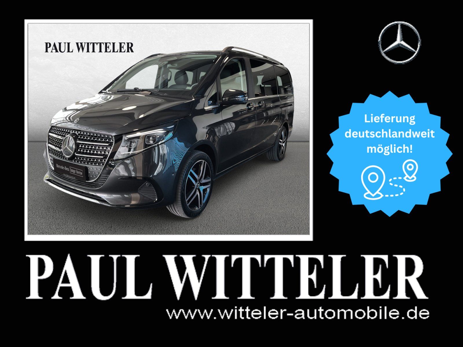 Mercedes-Benz V 220 d 4MATIC Avantgarde lang LED AHK Standh.BC foto 1