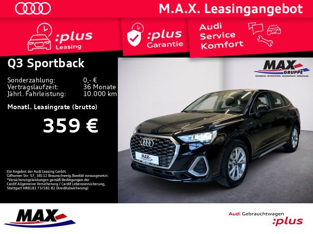 Q3 Sportback 35 TDI S-LINE LED+KAMERA+NAVI+