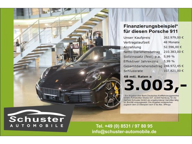 Porsche 911 Turbo S Cabrio*Burmester ACC Sport-AGA Lift