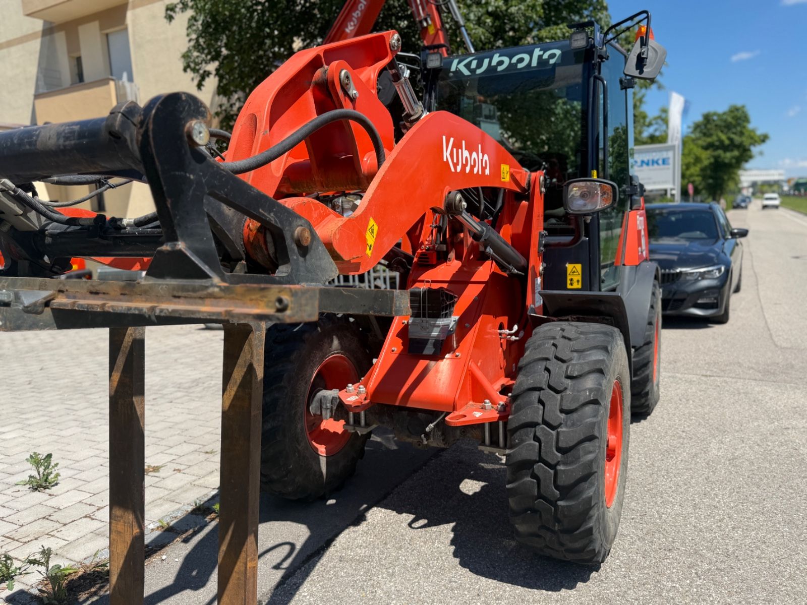 Fahrzeugabbildung Kubota R070 Schaufel, Gabel Top