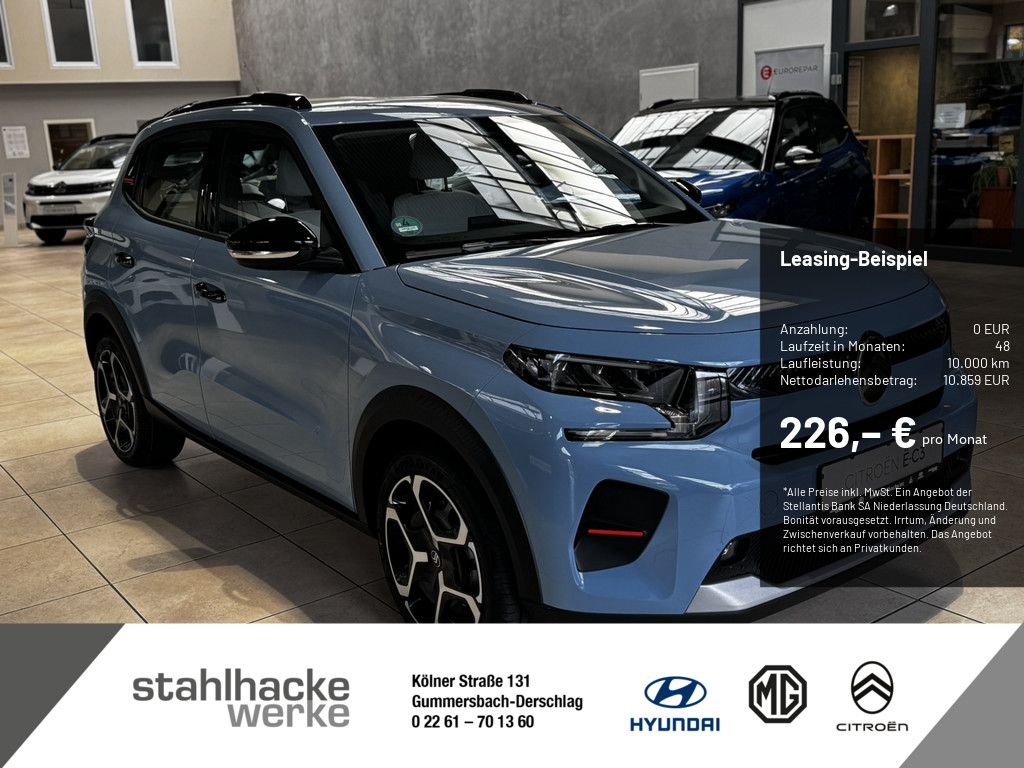 Citroën ë-C3 Elektromotor 113 Standard-Range Plus