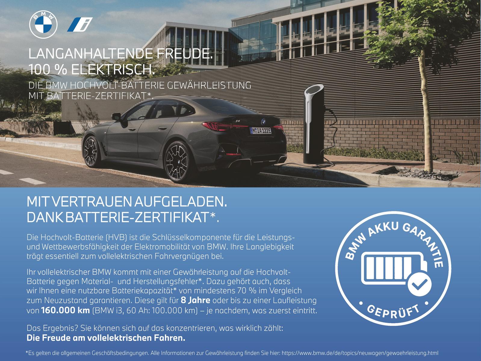 BMW iX1 eDrive20 xLine 100%Akku AHK Adapt LED Sports