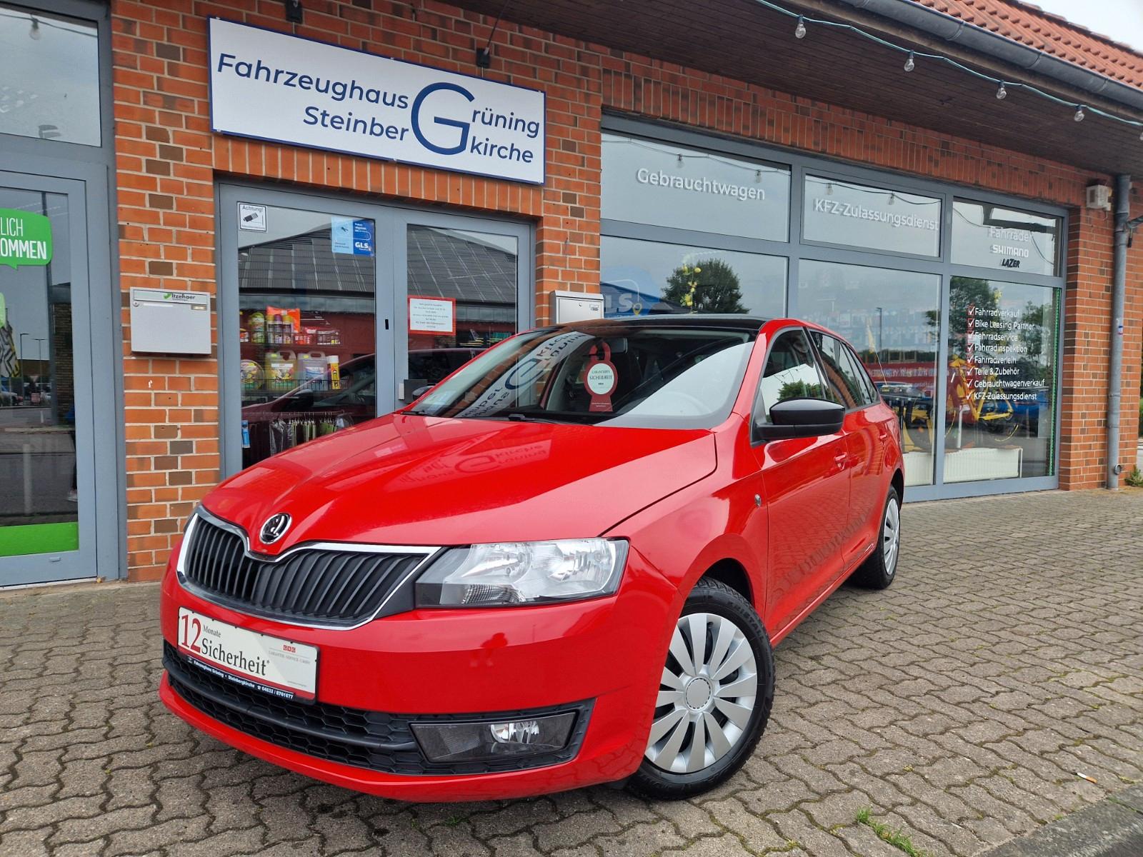 Skoda Rapid Spaceback Panorama Sitzheizung 1.Hand
