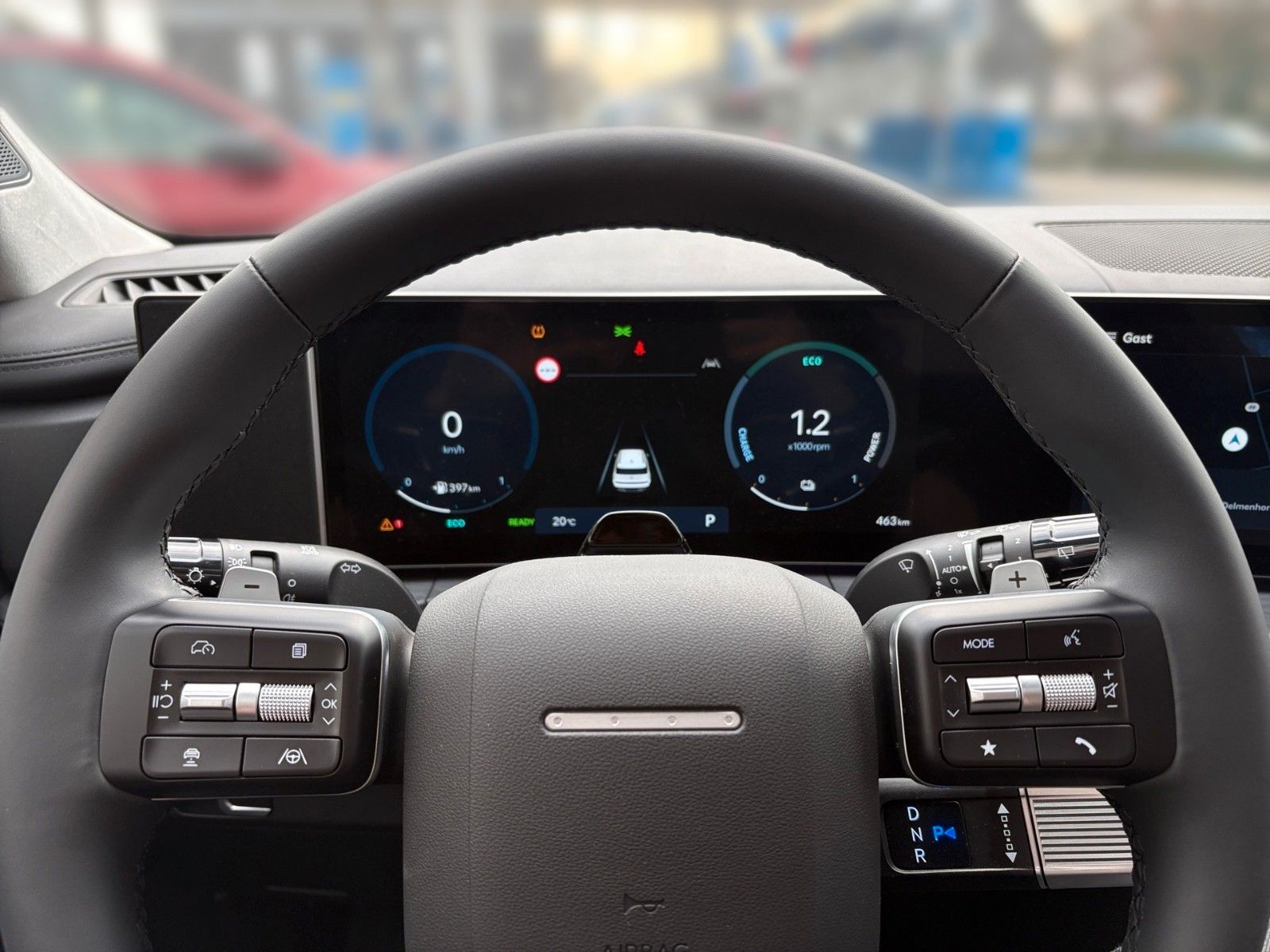 Fahrzeugabbildung Hyundai Santa Fe Hybrid Intro Glasschiebe-Dach