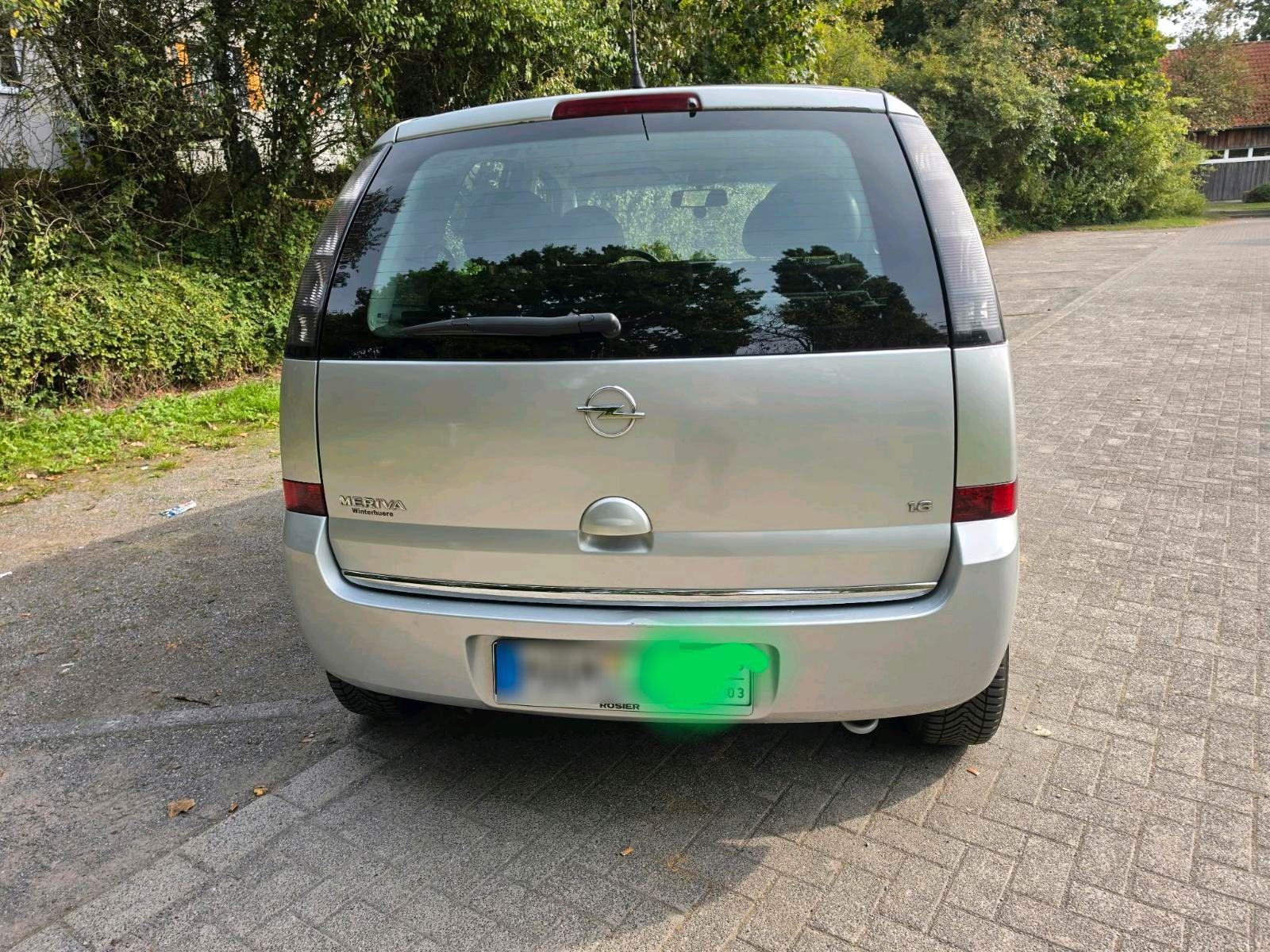Opel Meriva 2006 — engine 105 HP (77kW)