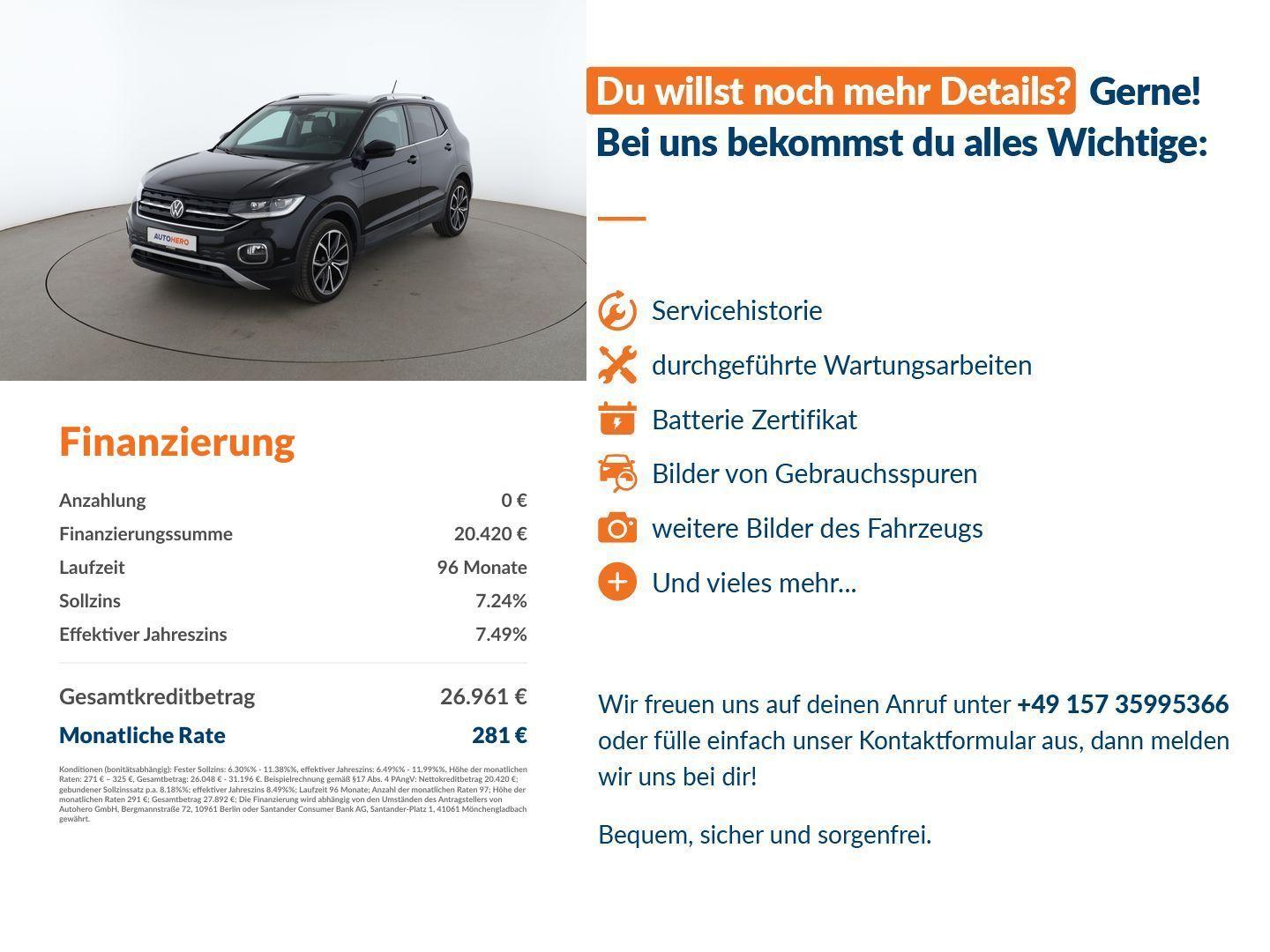 Volkswagen T-Cross 1.5 TSI ACT Style Aut.*NAV*LED*ACC*CAM*