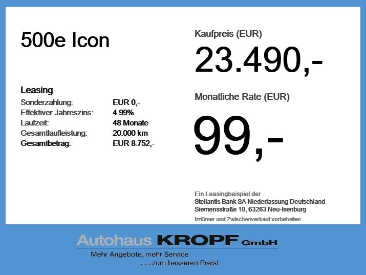 Fiat 500e - Bild 4