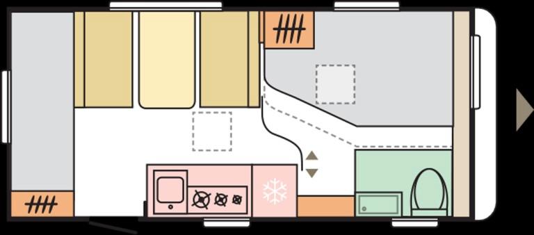 Adria Aviva 472 PK Silver Ash, Autark Vorbereitung