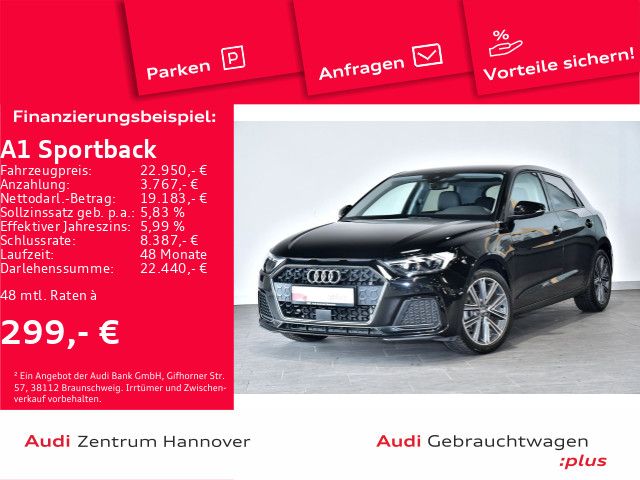 Audi A1 Sportback Advanced 30 TFSI LED virtual Keyles