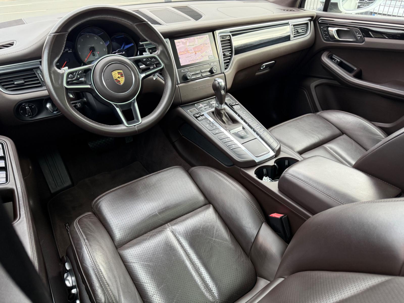 Porsche Macan S 3.0 PANO/AHK/LEDER/ACC/PCM/LM20/2.HD/MEM