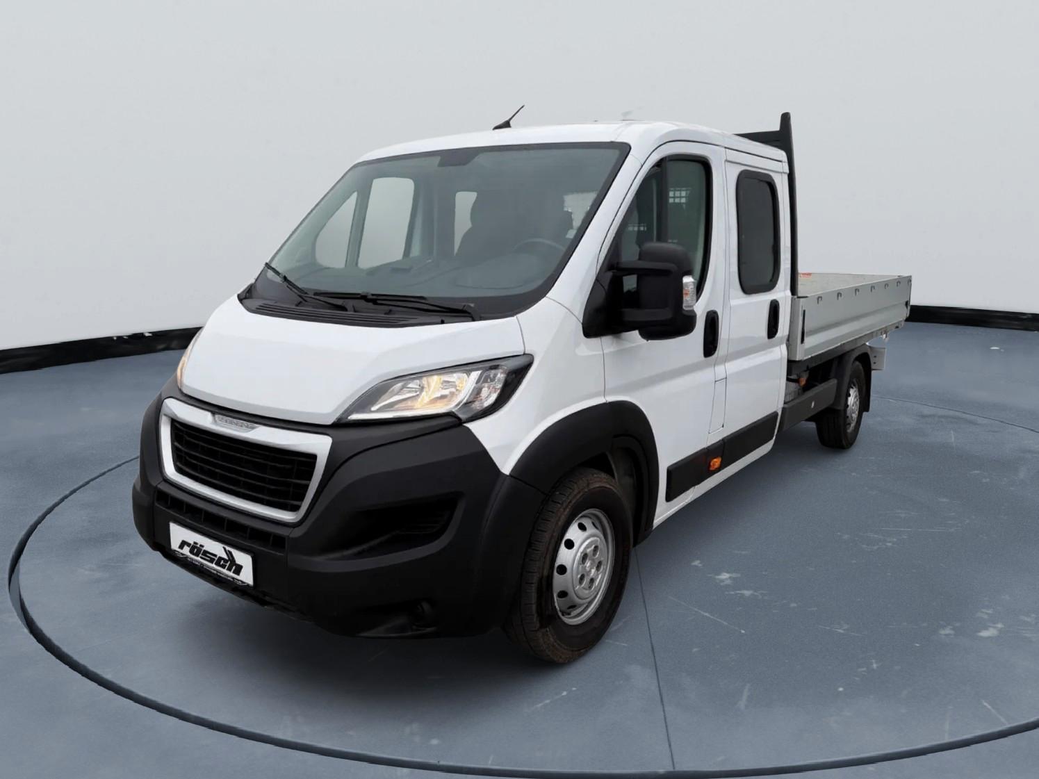 Peugeot Boxer Pritsche DOKA *AHK*KLIMA - guter Zustand