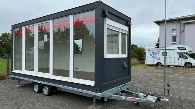 Humbaur Tinyhouse *Container *Mobiles Büro 6x2,4m