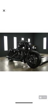 Harley-Davidson Forty-Eight mit Airride Fahrwerk