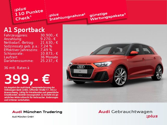 Audi A1 Sportback 40 TFSI S tronic S line MMI+ Sonos