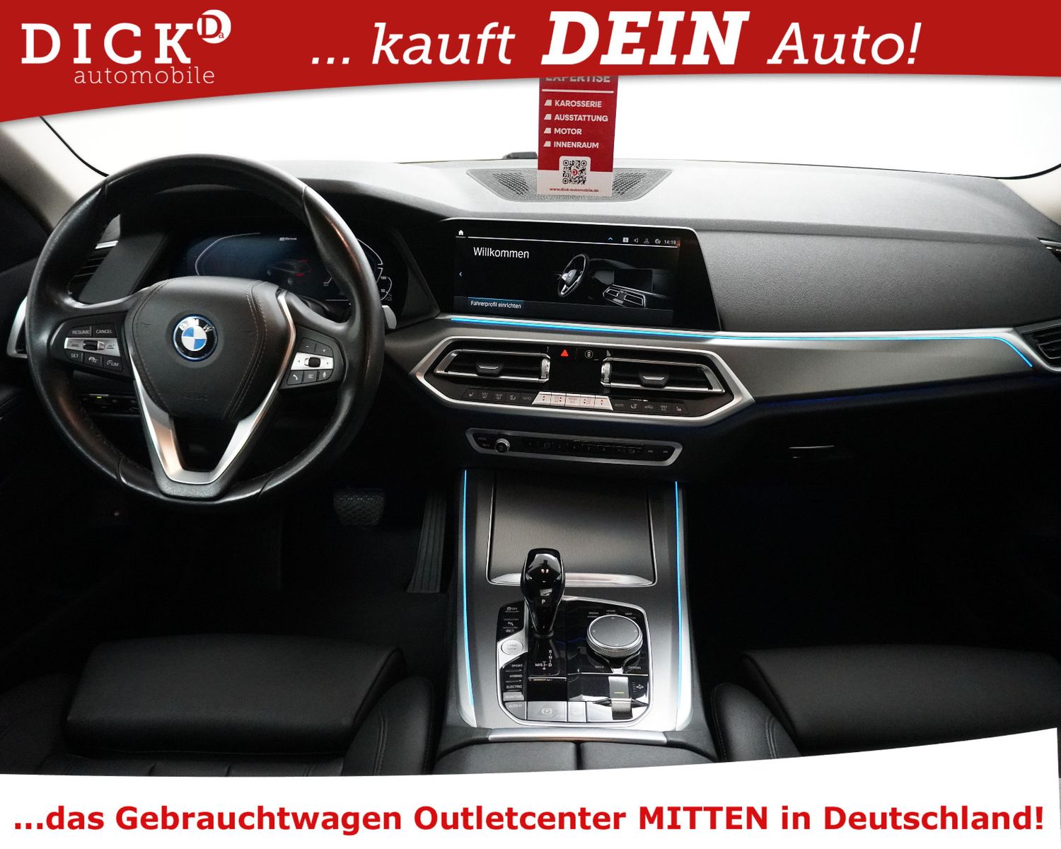 Fahrzeugabbildung BMW X5 xDr 45e Sport LEDER+MEMO+KAM+AHK+ACC+PROF+19"