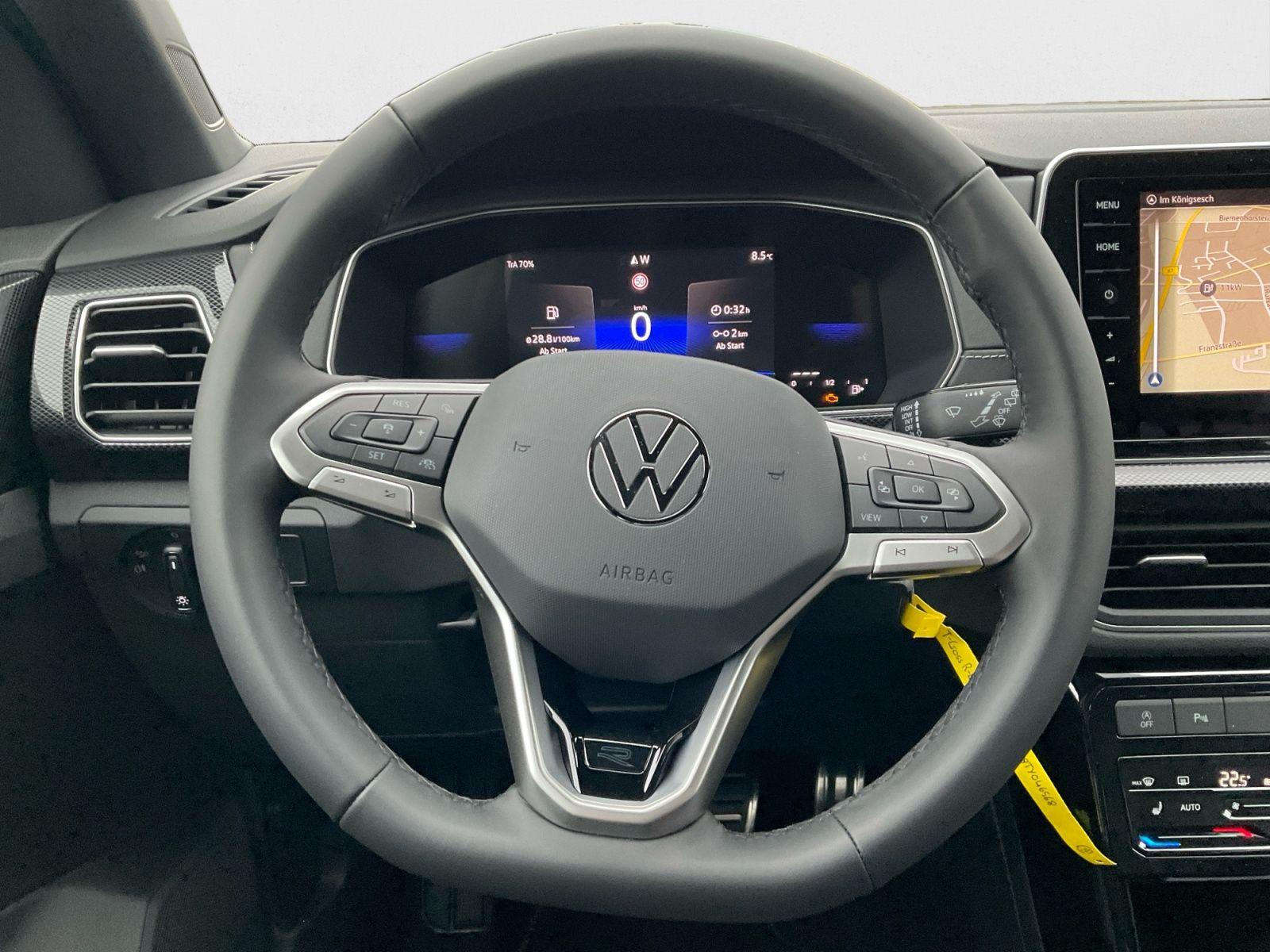 Volkswagen T-Cross R-Line 1.0 TSI DSG AHK Kamera Navi ACC A, миниатюра 12