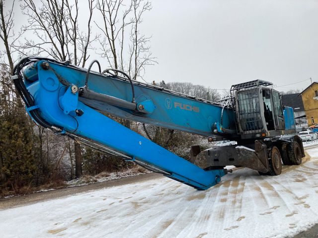 Fuchs MHL 350E Umschlagbagger Magnetanlage