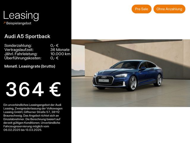 Audi A5 Sportback 40 TFSI qu. S line virtual*Matrix**