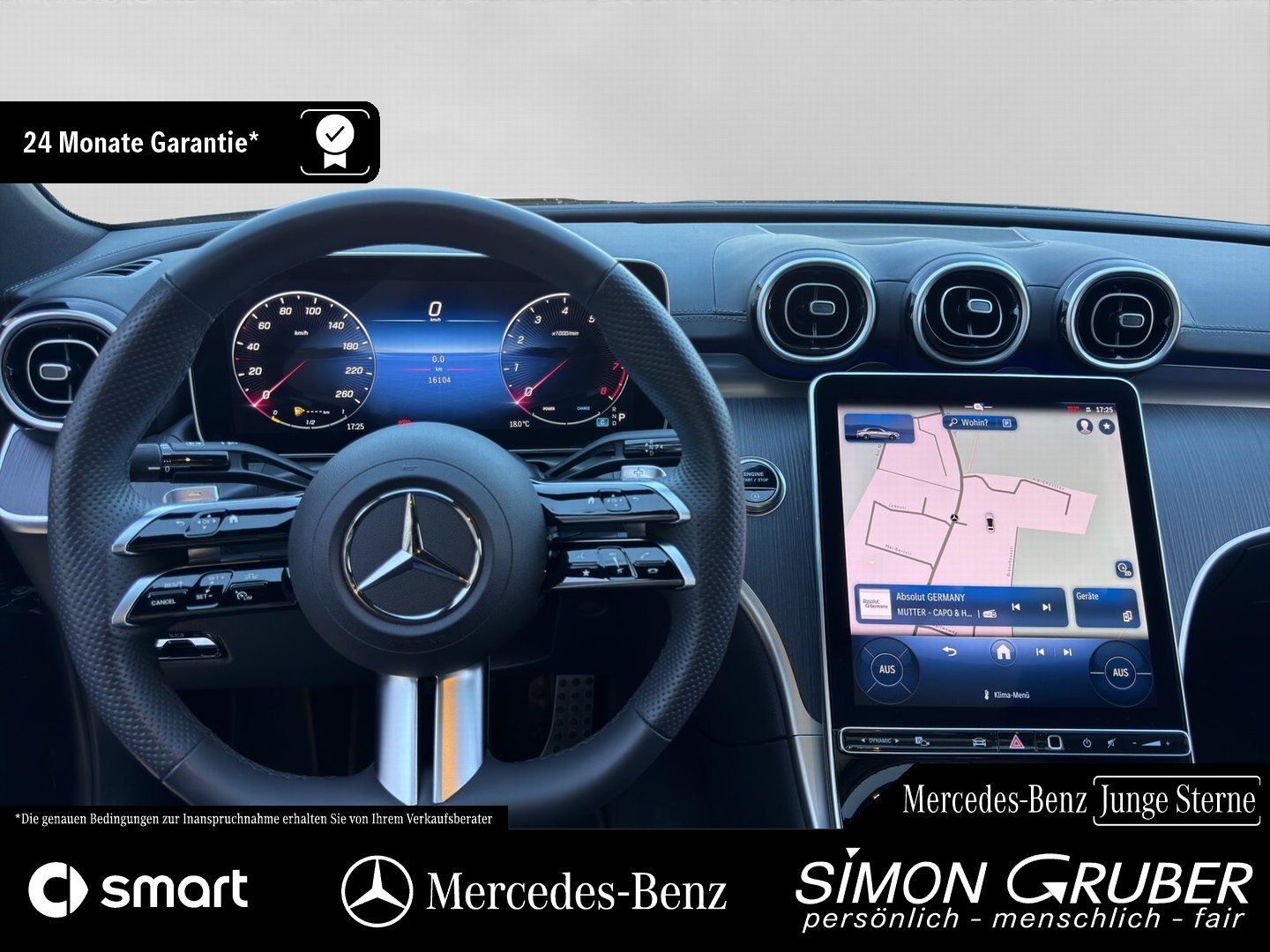 Fahrzeugabbildung Mercedes-Benz C 200 AMG Night Pano Ambi Memory AdSound 19Zoll