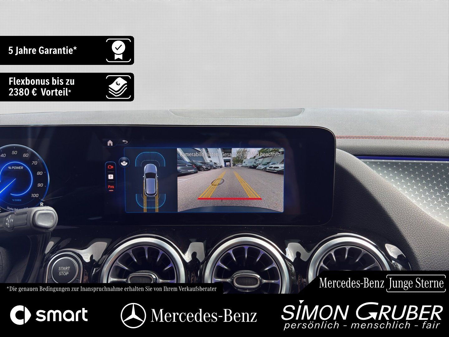 Fahrzeugabbildung Mercedes-Benz EQA 250 + AMG Line Totwinkel Kamera LED EasyPack