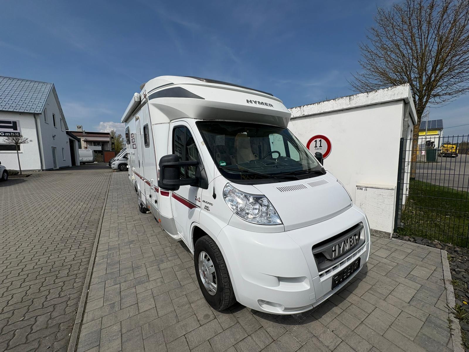 HYMER / ERIBA / HYMERCAR Tramp CL 614 CL 2x2 Hubstützen**4,5 to.**Autark