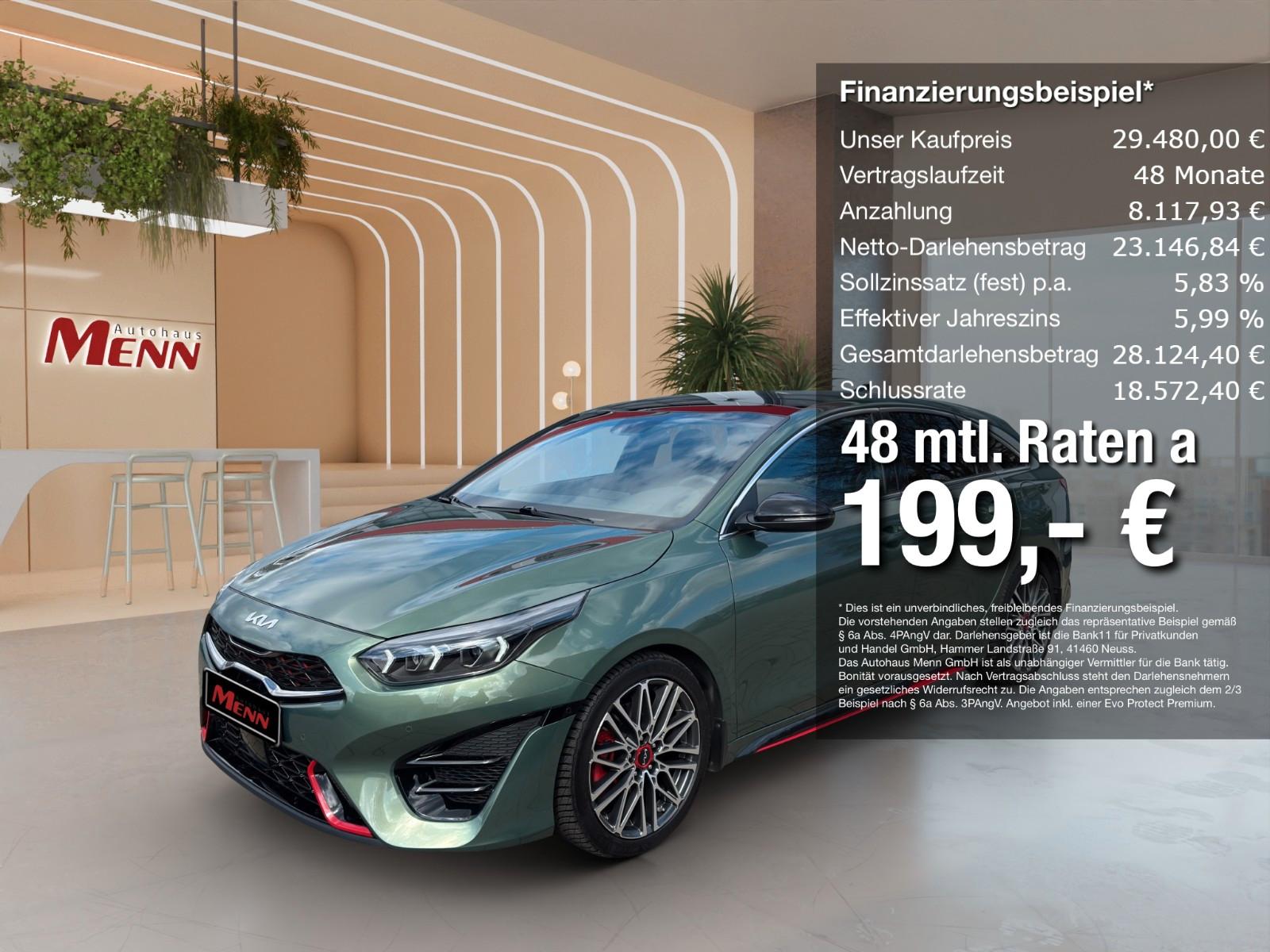 Kia ProCeed 1.6T DCT7 GT Navi Memory Kamera Glasdach
