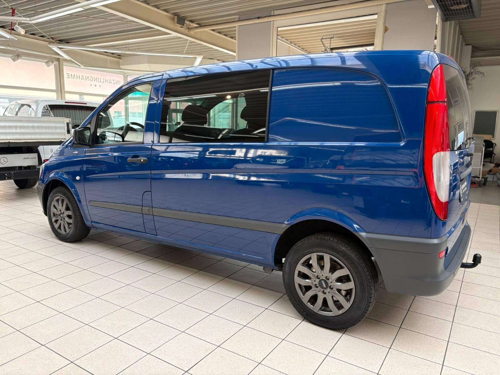 MERCEDES-BENZ VITO 113 CDI 136ch MIXTO 5 PLACES - GPS - ATTELAGE - RADARS DE STATIONNEMENT AVANT/ARRIÈRE - CLIMATISATION - CHAUFFAGE AUXILIAIRE