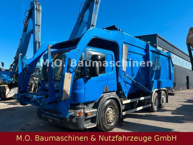 Scania P 320 LB / Kehrichtabfuhrwagen / Frontlader