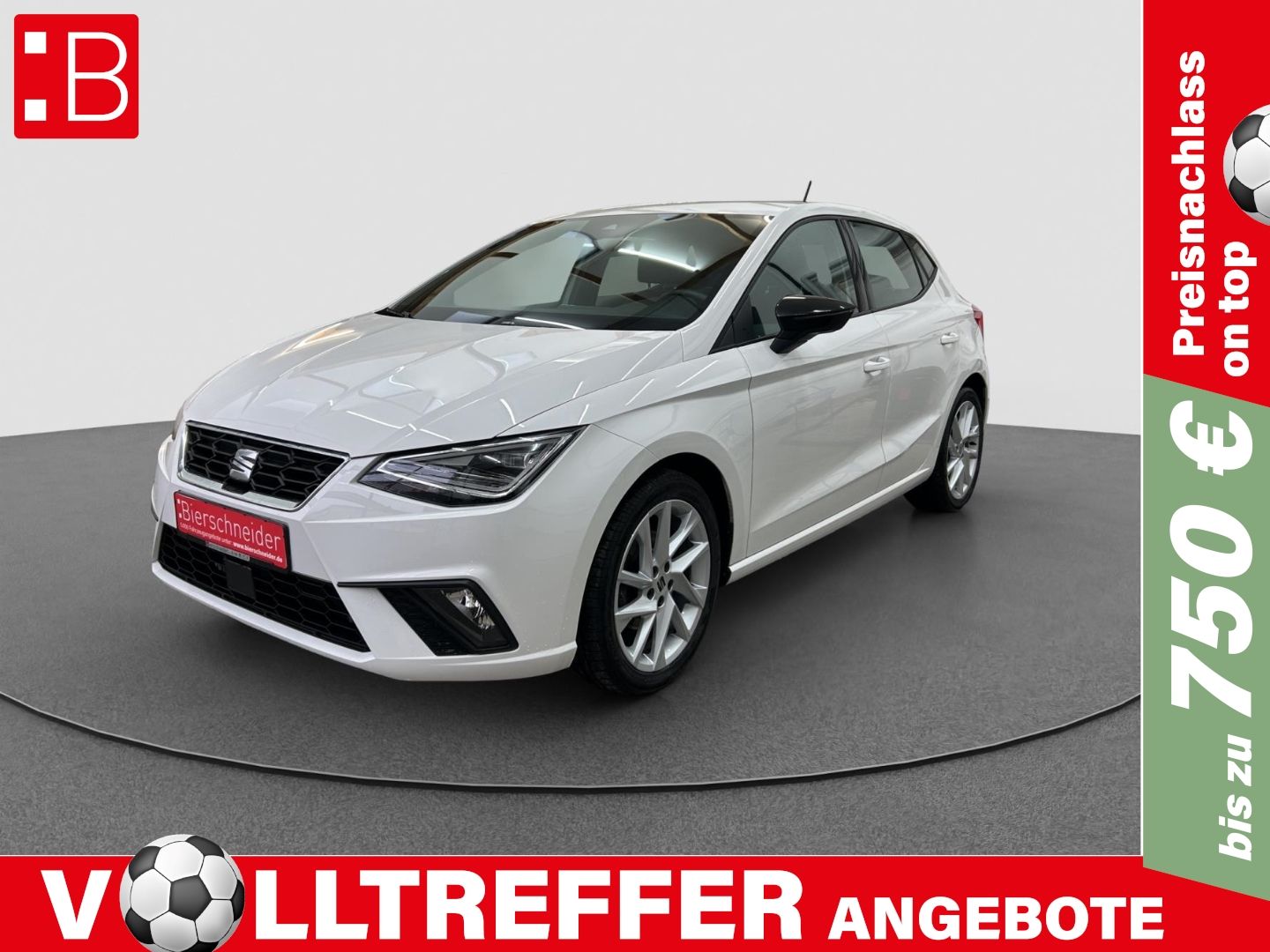 Seat Ibiza 1.0 TSI FR ab mtl. 119.- Euro NAVI GRA SHZ