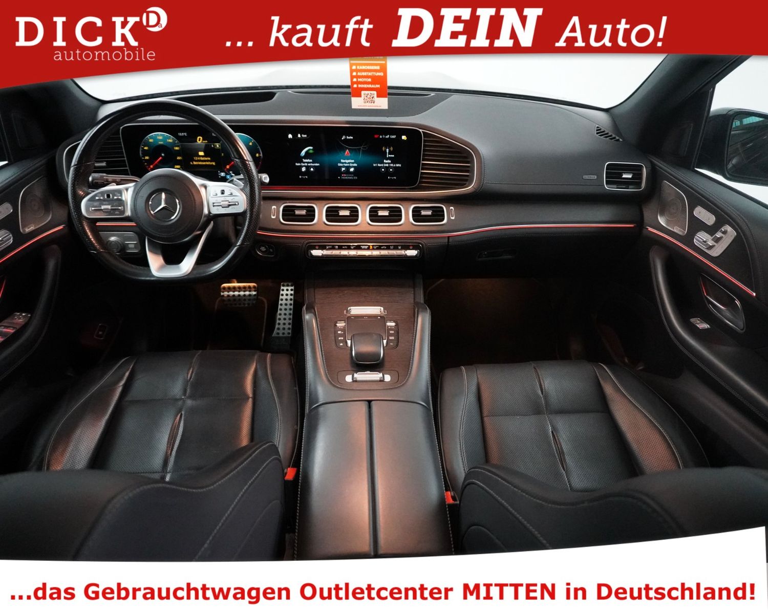 Fahrzeugabbildung Mercedes-Benz GLS400d 4M AMG Line EXCLUS NIGHT LUFT+PANO+VOLL+