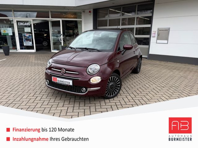 Fiat 500 Lounge Pano CarPlay Temp PDC ALU BT Berganfa