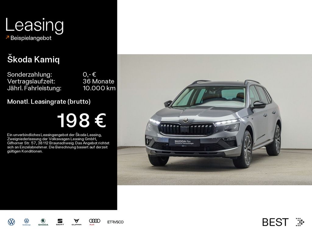 Skoda Kamiq 1.0 TSI DSG TOUR*MATRIX*AHK*KAMERA*PDC*NAV