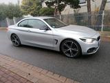 BMW 420i Cabrio wenig Kilometer - silberne BMW 420