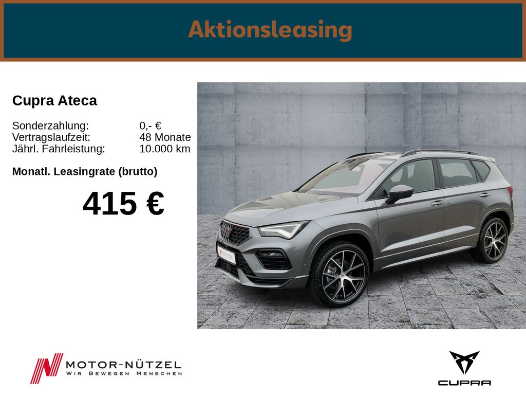 Cupra Ateca 190PS/ BEATS/ el.Heckkl./ TopView/NAVI/SHZ