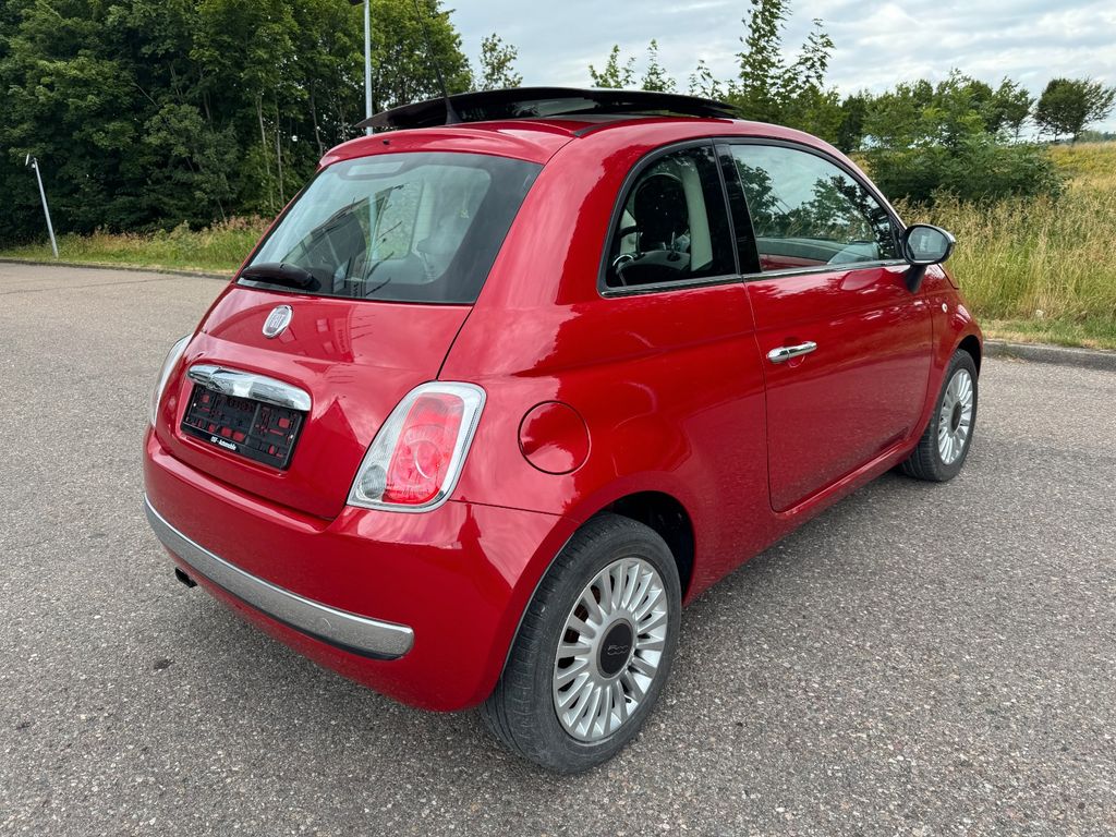 Fiat 500 Lounge, Panorama,Klima,1.Hand