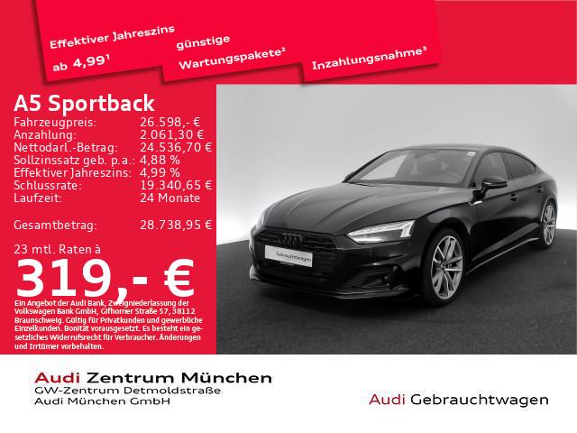 Audi A5 Sportback 40 TFSI S tronic advanced Matrix/Pr
