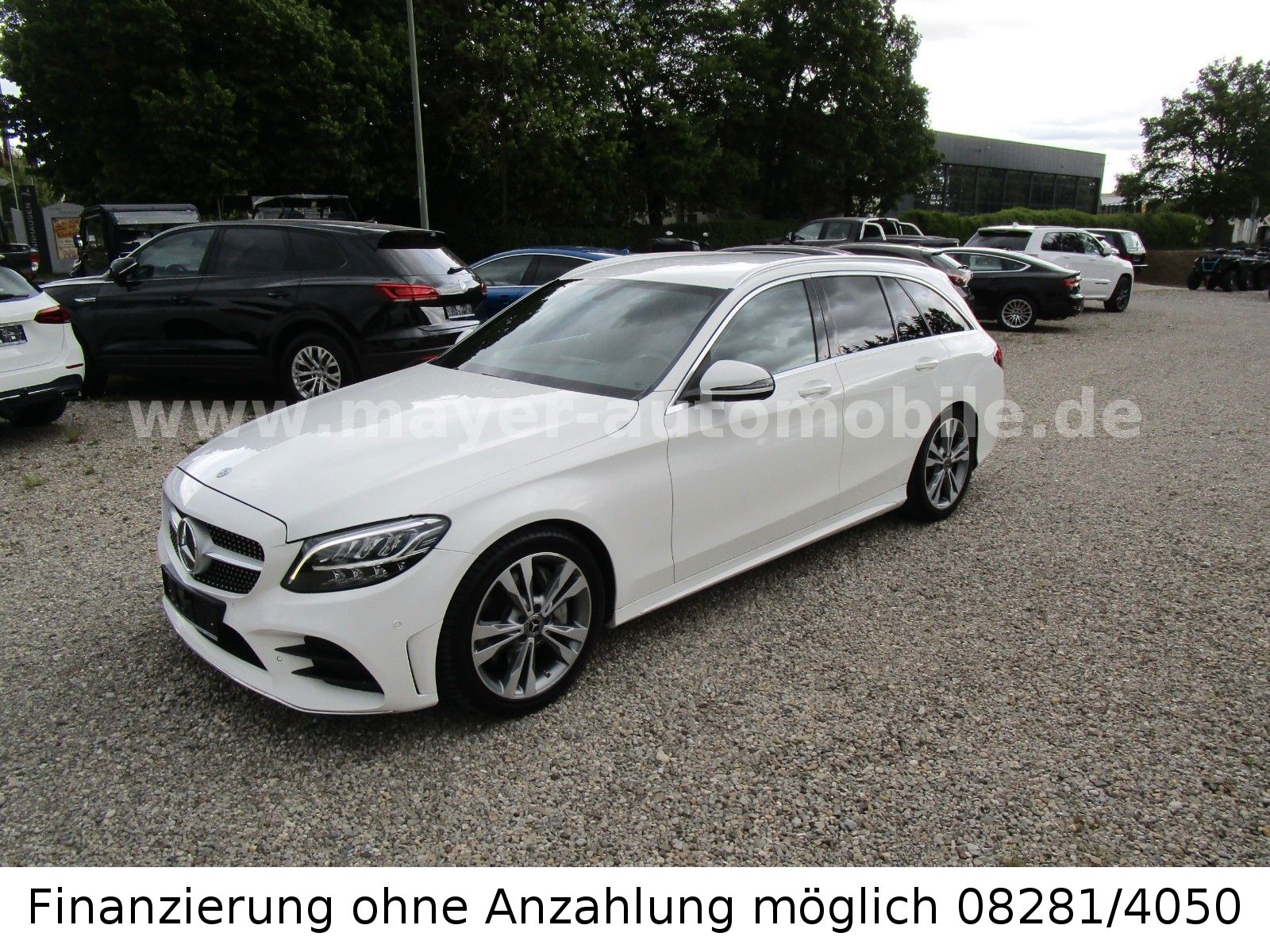 MERCEDES-BENZ C 400 T 4-Matic*AMG-LINE*LEDER*AHK*LED*TOP*