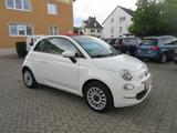 Fiat 500 Cabrio Lounge *Sehr gepflegt* - Fiat 500: Roadster, Weiß