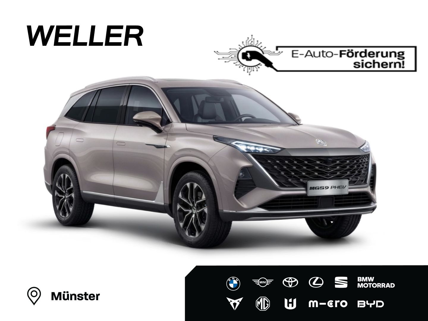 MG S9 PHEV PREMIUM *PANO*24,7kWh*Bis 100 km*Bose*20