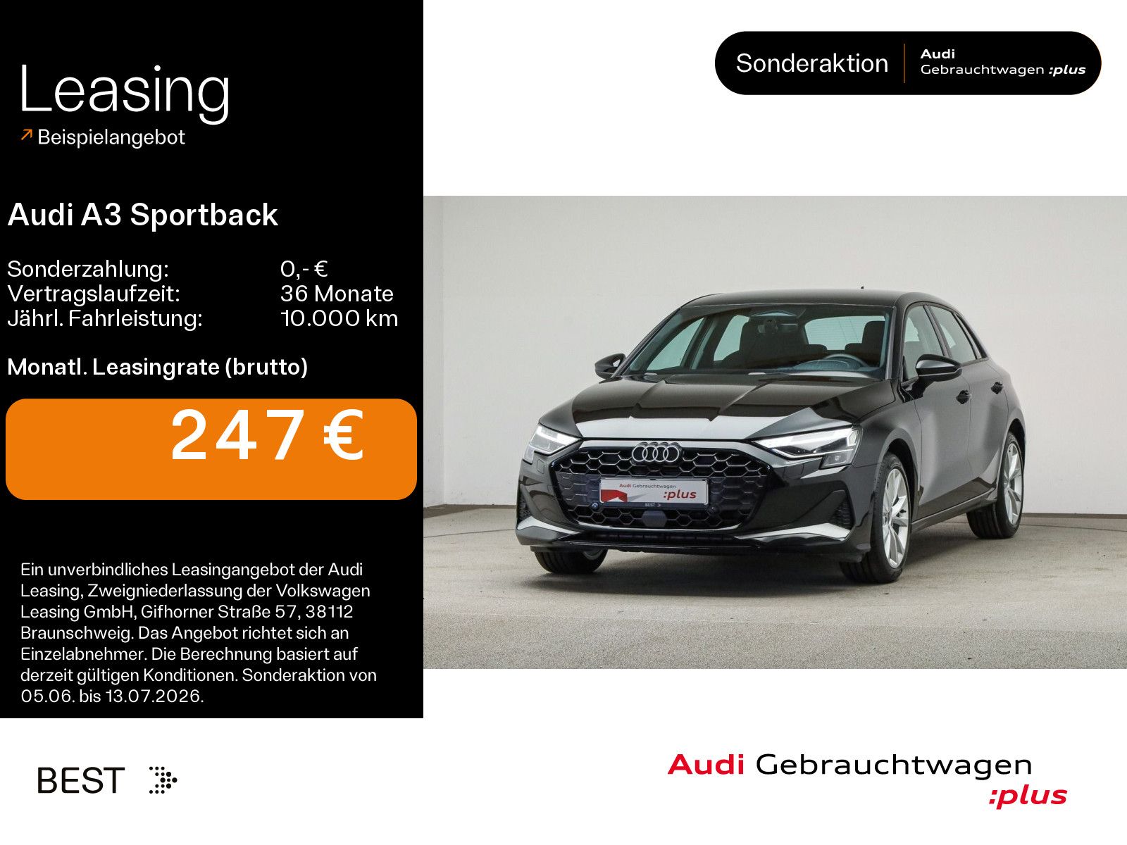 Audi A3 Sportback 35 TDI advanced*0,99%-Finanz*NAVI-P