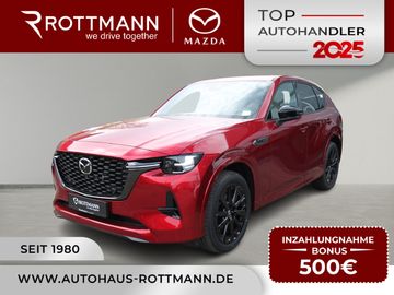 Mazda Leasingangebot: Mazda CX-60 D254ps Aut. AWD Homura Plus / Nappa Braun