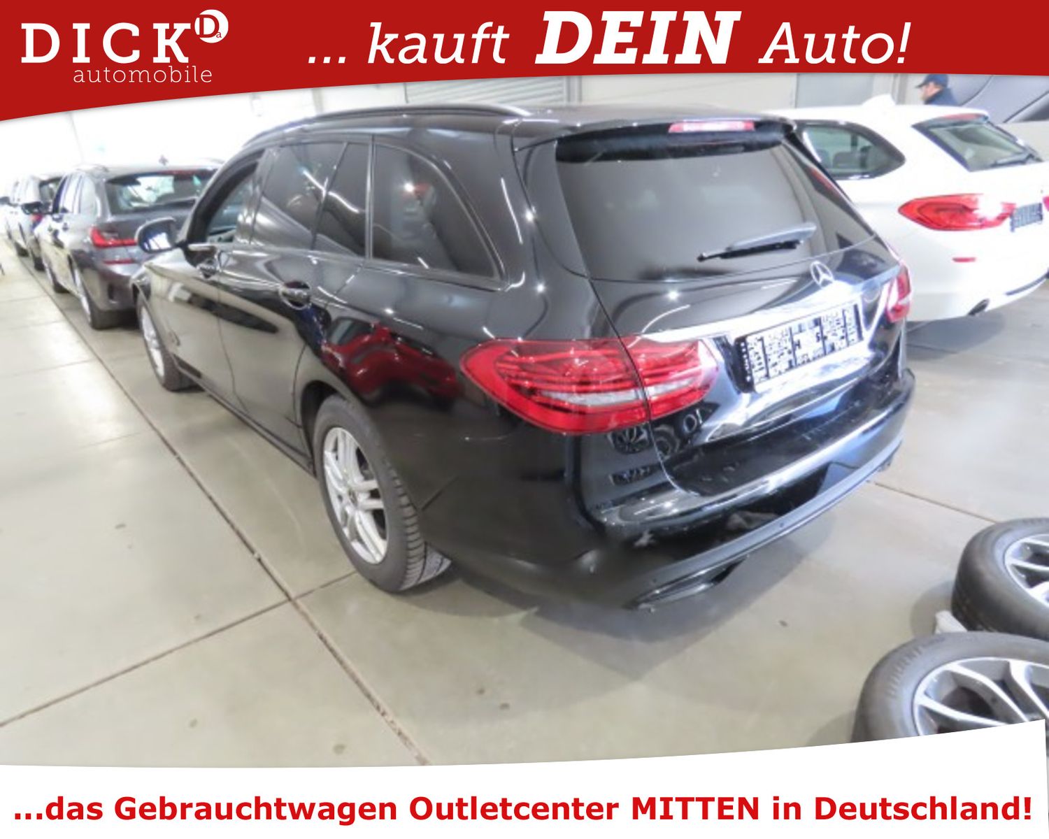 Fahrzeugabbildung Mercedes-Benz C 220d T 9G LED/NAVI/SHZ/BURMEST/AHK/8Fa