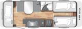LMC Vivo 530K  - LMC Etagenbett Wohnwagen