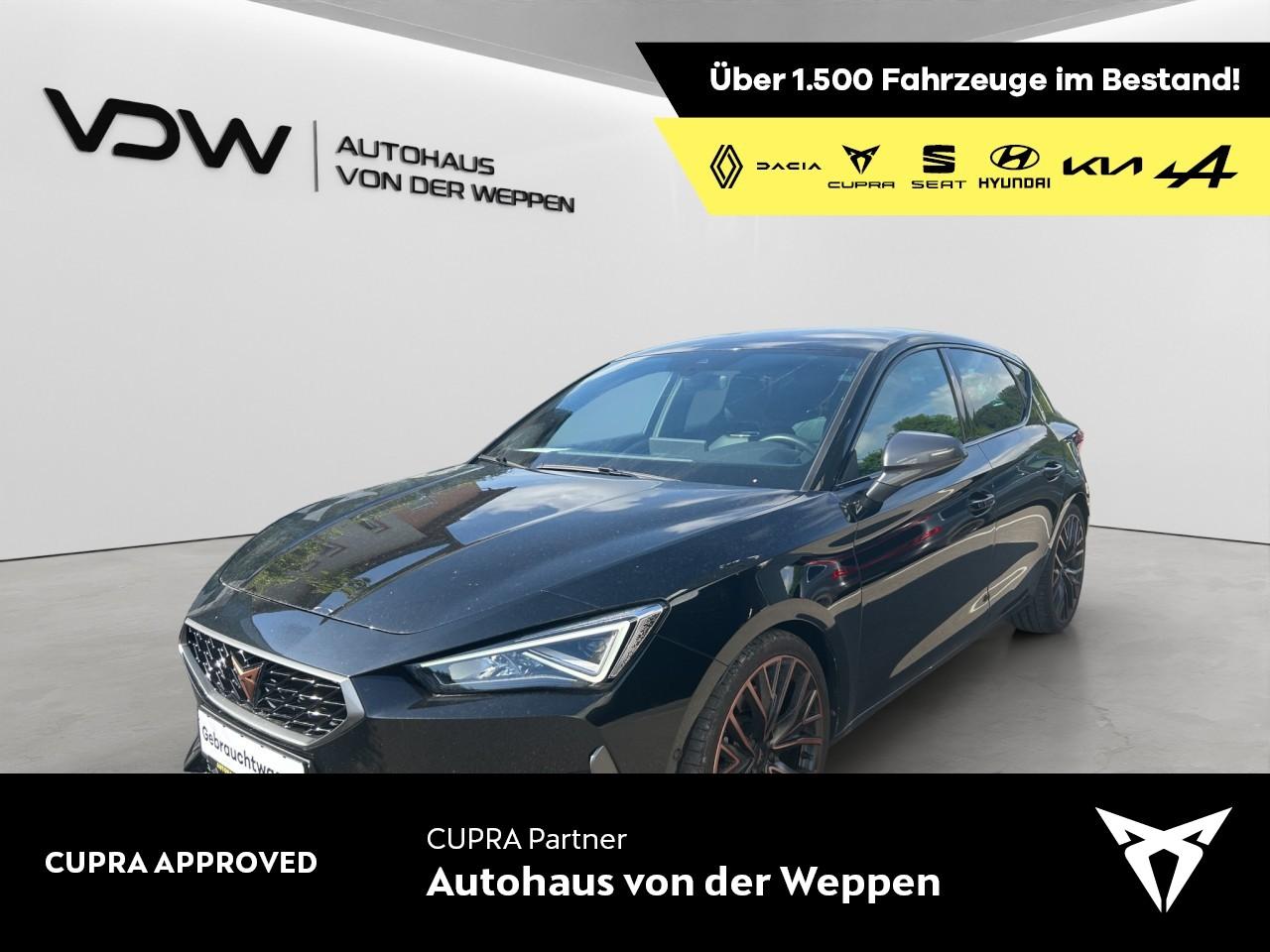 Cupra Leon 2.0TSI VZ Totwinkelassis, Kamera, Navi