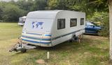 Wilk Wohnwagen mit 6 Schlafplätzen HU 05/2028 - Wilk Etagenbett